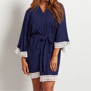 Pink Blush Maternity Robe - worn once.